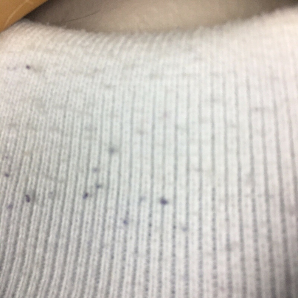 Large Vintage Collared Crewneck Purple sweater - Picture 5 of 8